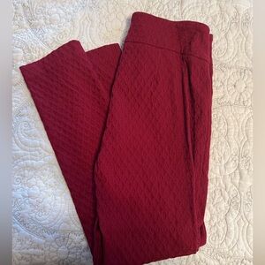 Crimson Dress Pants